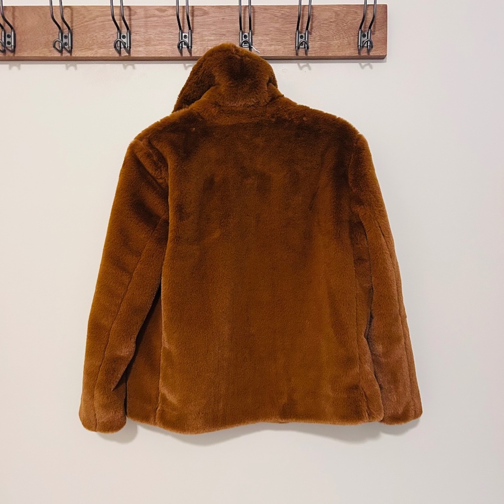 Madewell Faux-Fur Crop Coat - Picture 6 of 7